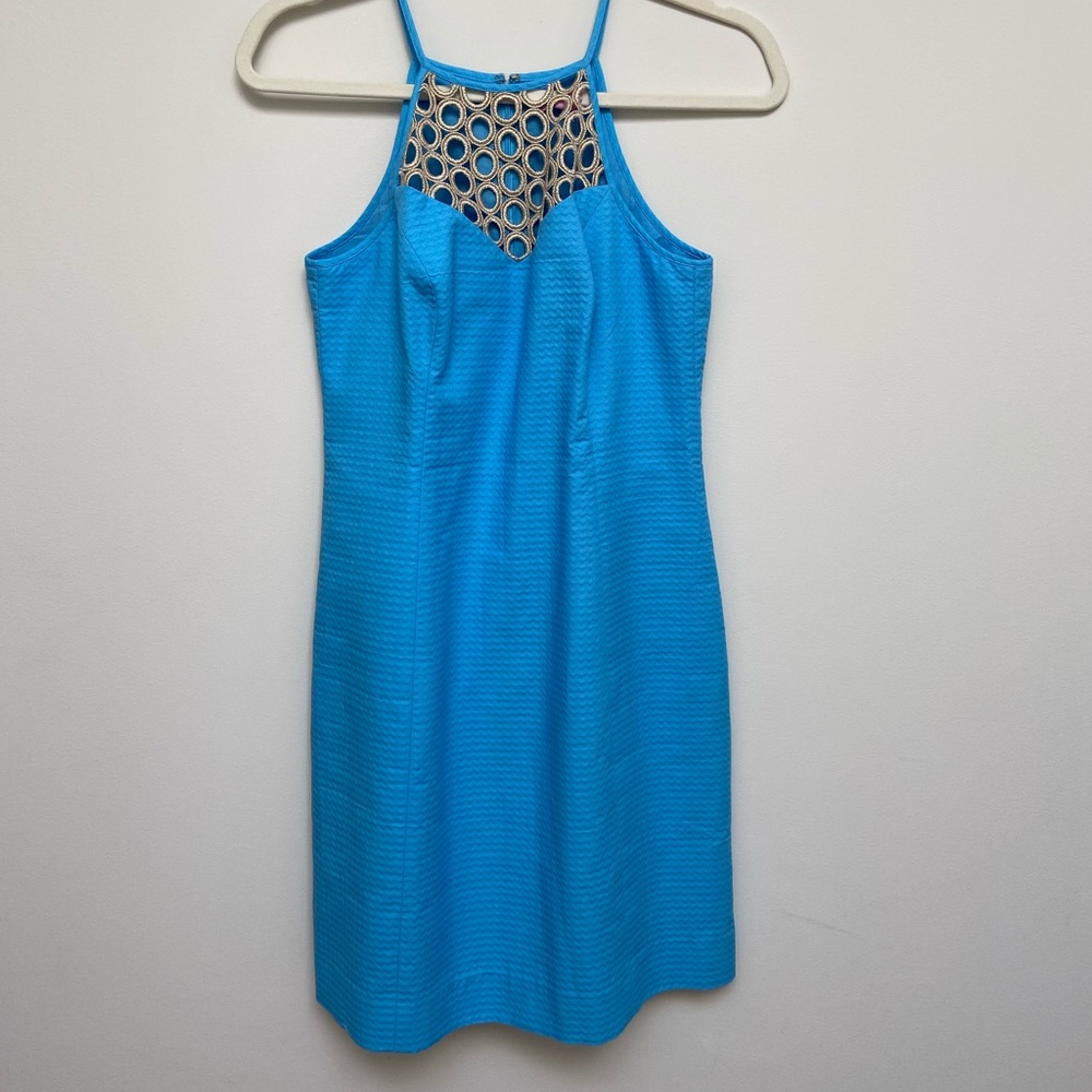 Lilly Pulitzer Seaspray Blue Dress